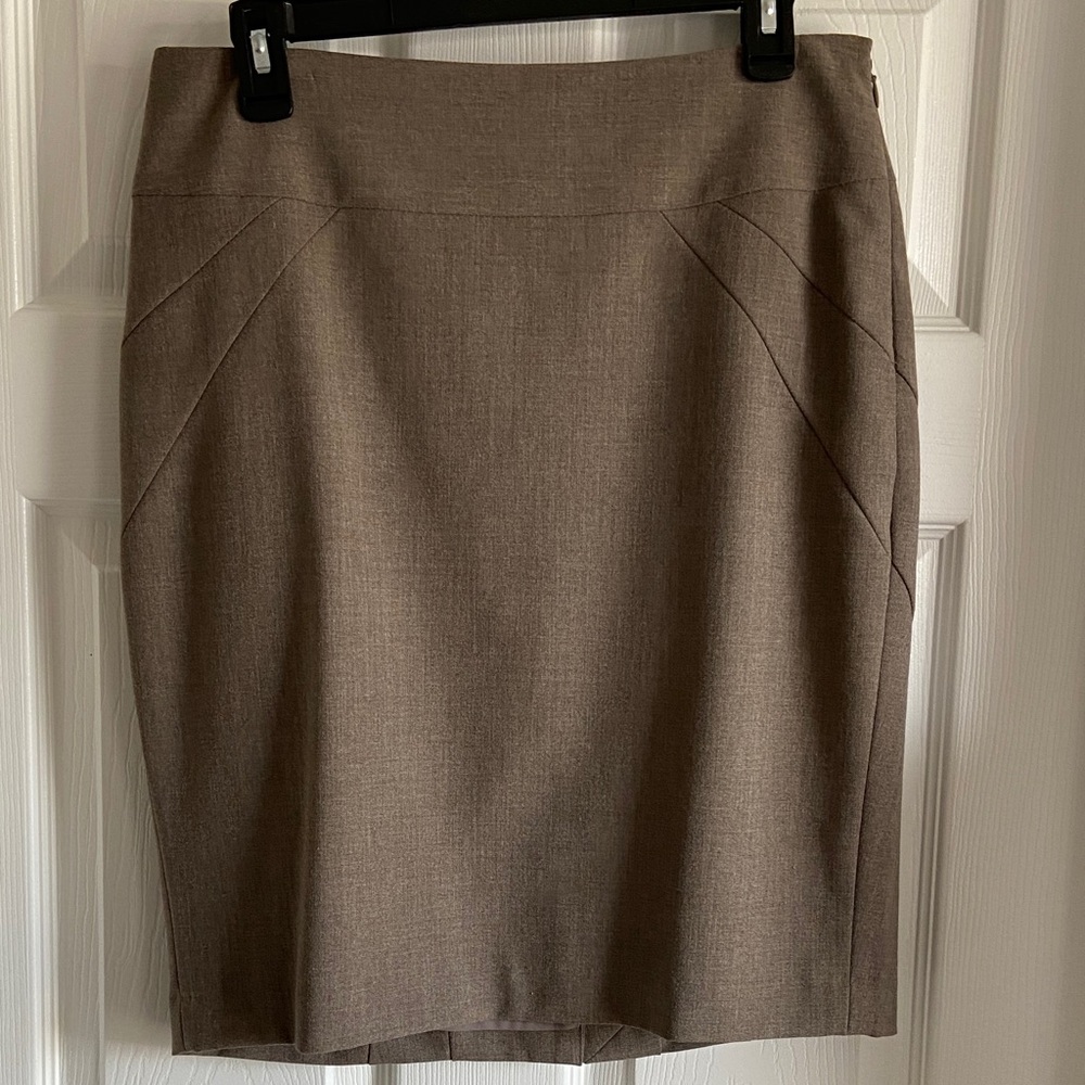 The Limited Brown Pencil Skirt Knee-Length